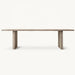 Exquisite Solid Wood Dining Table Set - Customizable for Hotel & Home