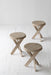 Mid-Century Vintage Reclaimed Wood Multifunctional Side Table, End Table, Stool