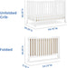 Portable Folding Wood Crib: Secure, Space-Saving, Easy-Fold Nursery Bed for Travel