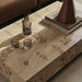 Luxury Burl Wood Coffee Table - Vintage French Elegant Living Room Centerpiece