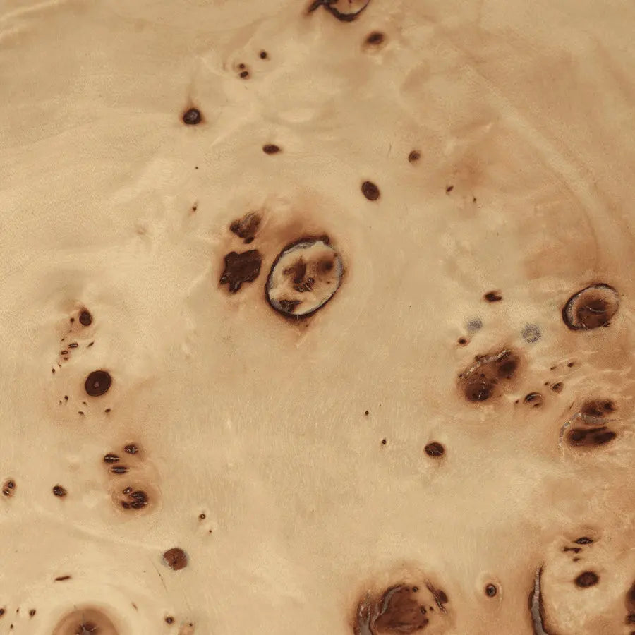 Luxury Burl Wood Coffee Table - Vintage French Elegant Living Room Centerpiece