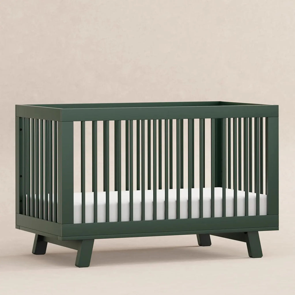 3-in-1 Convertible Baby Crib with 4 Adjustable Mattress Heights for Toddlers