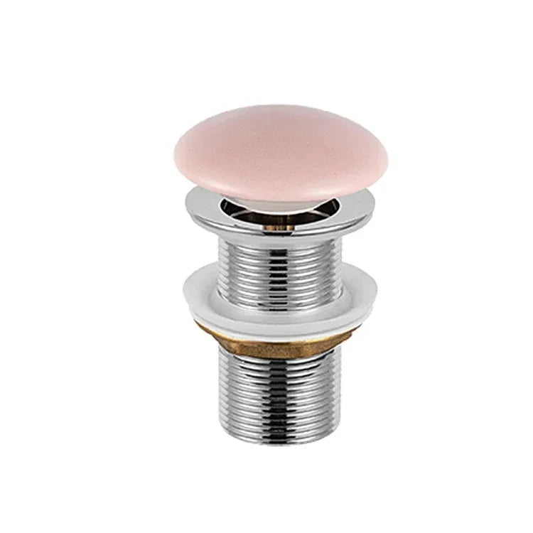 Durable Stainless Steel Push Button Pop-Up Bathroom Sink Drain
