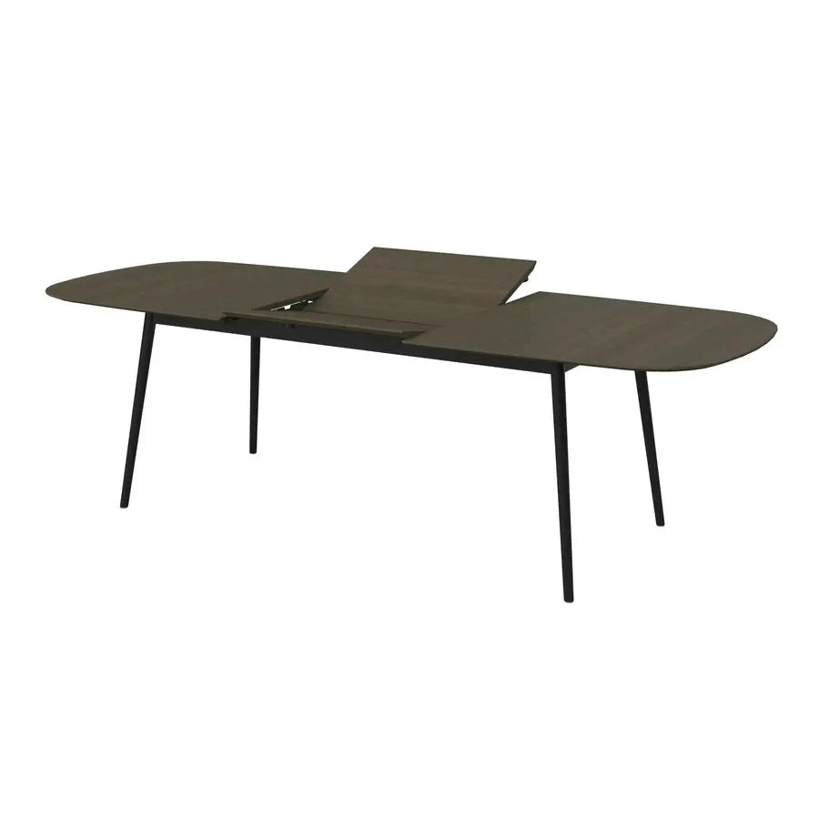 Nordic Modern Luxury White Extendable Oval Dining Table for 12 Seaters