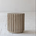 Recycled Pine End Table Stool - Modern Living Room Accent Furniture