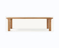 Ordecor American Style Solid Oak Console Table - Rustic Finish, Easy Assembly