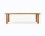 Ordecor American Style Solid Oak Console Table - Rustic Finish, Easy Assembly
