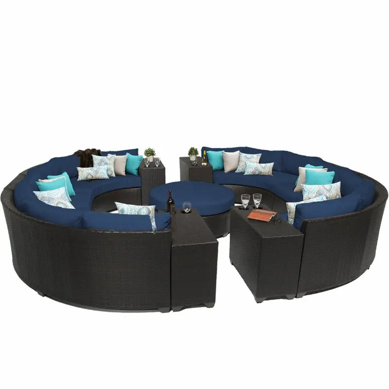 Modular Architectural Grade Rattan Seating System for Commercial Fit-Out Projects