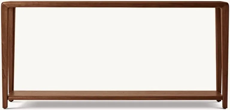 Elegant Solid Wood Console Entryway Table with Storage for Modern Living Rooms