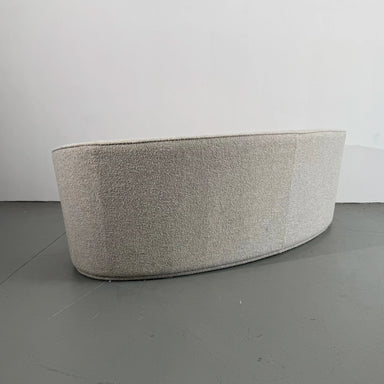Luxurious 98-inch Modern Curved Boucle Sofa Couch for Living Room