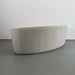 Luxurious 98-inch Modern Curved Boucle Sofa Couch for Living Room