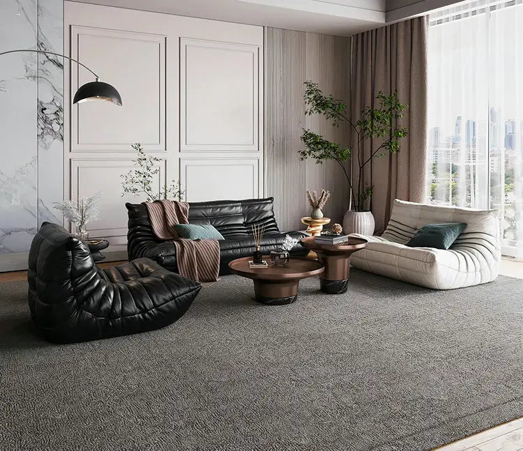 Luxury Modern Velvet Sectional Sofa Set - Modular Italian Fabric Couch