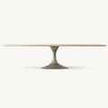 Elegant American Farmhouse Solid Wood Dining Table for Home & Hotel
