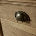 Rustic French Reclaimed Fir Wood Sideboard Cabinet with Multiple Storage Drawers