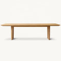 Elegant American Solid Wood Extendable Dining Table for Modern Homes