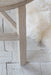 French Chic Minimal Recycled Solid Wood Accent Table - SD Grey White