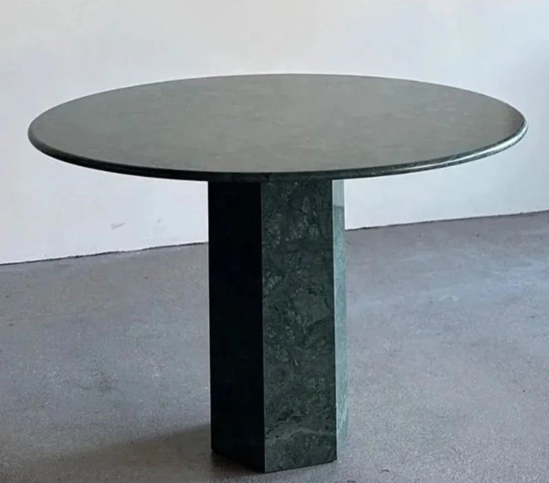 Tostone Elegant Green Marble Coffee Table for Modern Living Room Decor