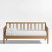 Charming Solid Oak Spindle Daybed with Trundle for Kids & Guest Rooms