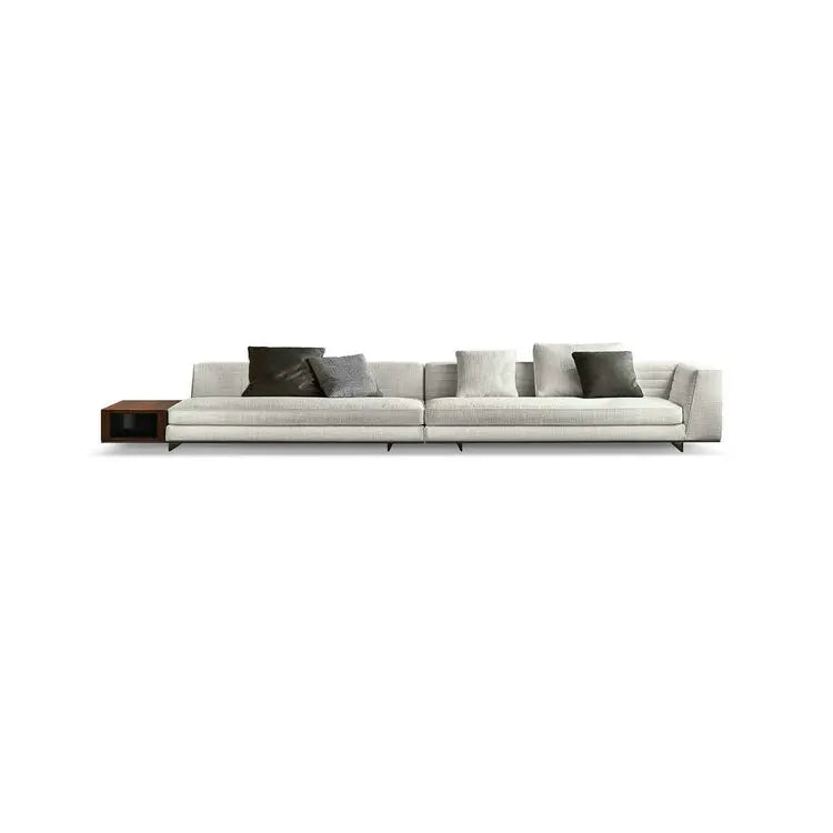 Luxury Modular Fabric Corner Sofa Set, Modern Italian Upholstered Living Room Couch