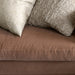 85-inch Modern Velvet Sofa Couch, Wood Design, Leisure Living Room Furniture