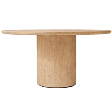 Customizable Solid Oak Wood Round Dining Table for Restaurant & Hotel