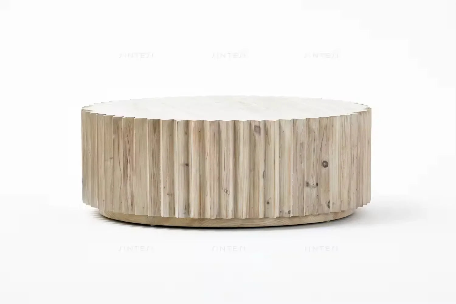 Elegant Mid-Century Modern Recycled Pine Coffee Table for Stylish Living Rooms