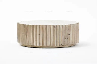Elegant Mid-Century Modern Recycled Pine Coffee Table for Stylish Living Rooms