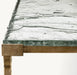 Modern Industrial Steel & Glass Console Table - Handcrafted Rectangular Entryway Furniture