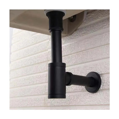 Premium Copper Pop-Up Drainer S-Trap Waste Pipe for Washbasin Accessories