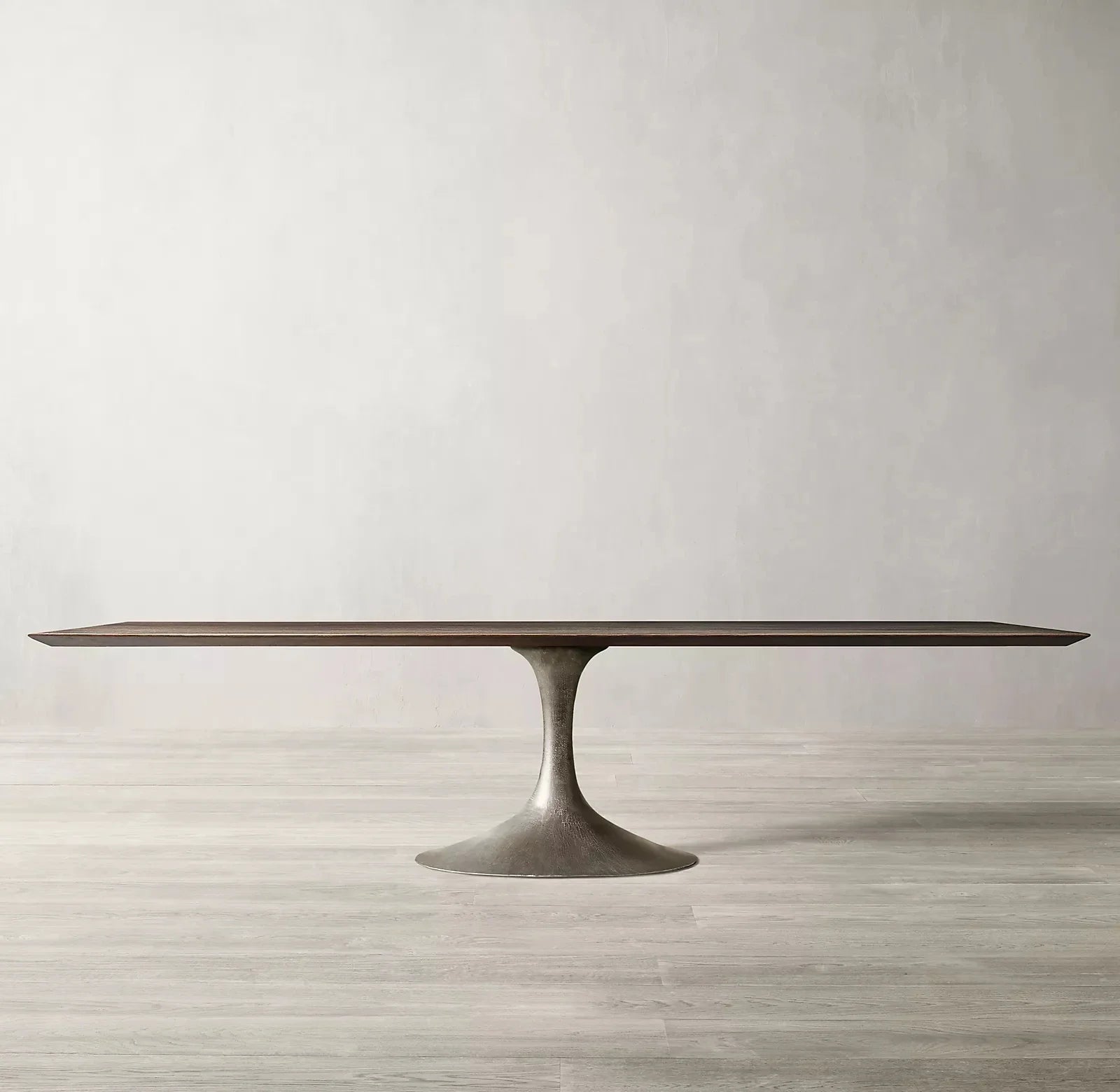 Elegant Scandinavian Solid Wood Dining Table, Customizable for Family & Friends Gatherings