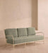 Modern Luxury Single Chaise Lounge Sofa with Fabric Upholstery and Oak Legs