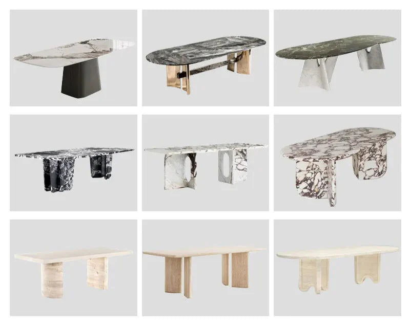 Elegant Arch Design Calacatta Viola Marble Console Table for Modern Living Rooms