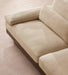 Luxurious Italian Minimalist Fabric L-Shape Sofa for Modern Living Rooms