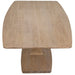 Eight-Seater French Farmhouse Solid Oak Rectangular Dining Table
