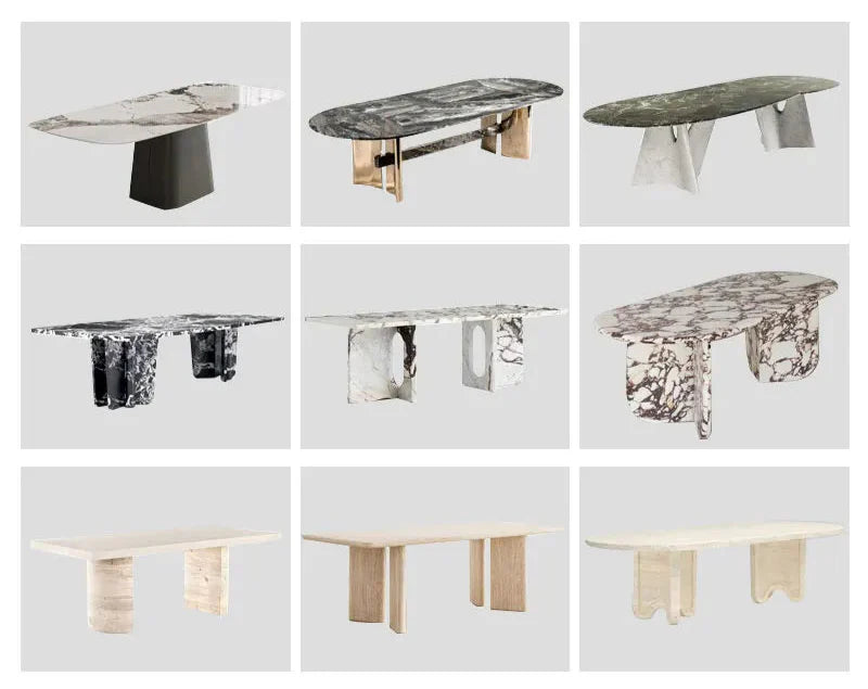 Luxurious Natural Calacatta Viola Marble Console Table for Elegant Living Spaces
