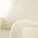 Modern Ivory Boucle Leisure Chair: Elegant Single Couch for Living Room & Hotel