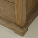 Rustic French Reclaimed Fir Wood Sideboard Cabinet with Multiple Storage Drawers