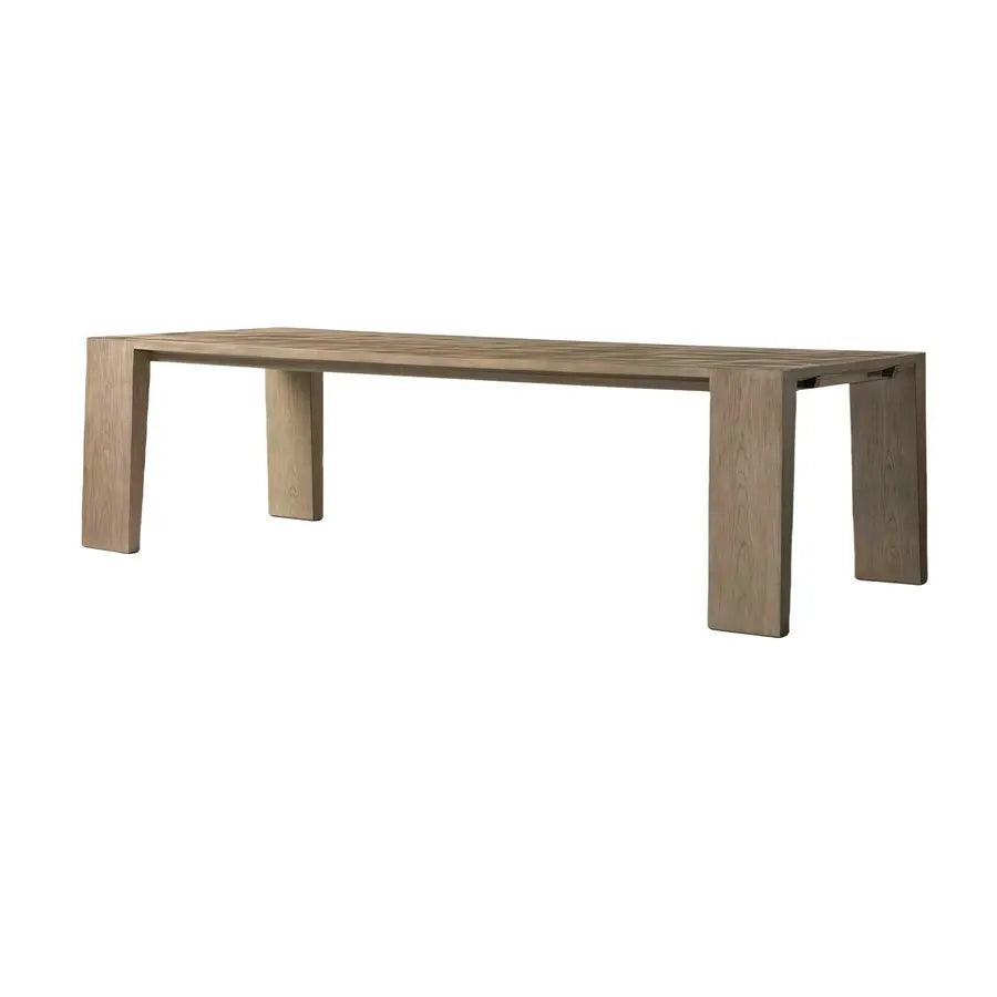 Luxury Italian Modern Extendable Wood Dining Table Set, 6-10 Seater Rectangular