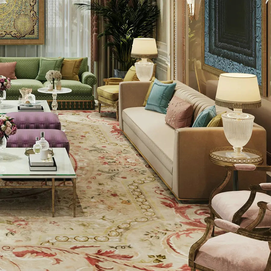 Luxury Curved Velvet 3-Seater Sofa for Modern Living Rooms