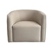 Luxurious Fully Upholstered Swivel Barrel Accent Chair for Living Room