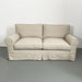 French Classic Linen Fabric Sofa with Removable Slipcover for Living Room