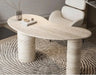 Elegant Natural Travertine Coffee Table for Modern Living Rooms and Offices
