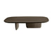 Minimalist Japanese Rectangular Wooden Oak Coffee Table for Home Office