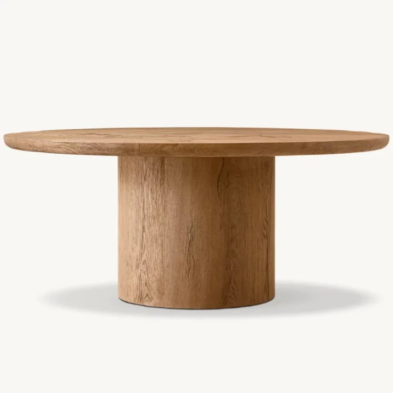 Elegant Modern Solid Wood Dining Table for Home, Hotel, Villa