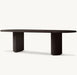 Luxurious Oval Solid Wood Dining Table Set - 8 Person Seating - Customizable