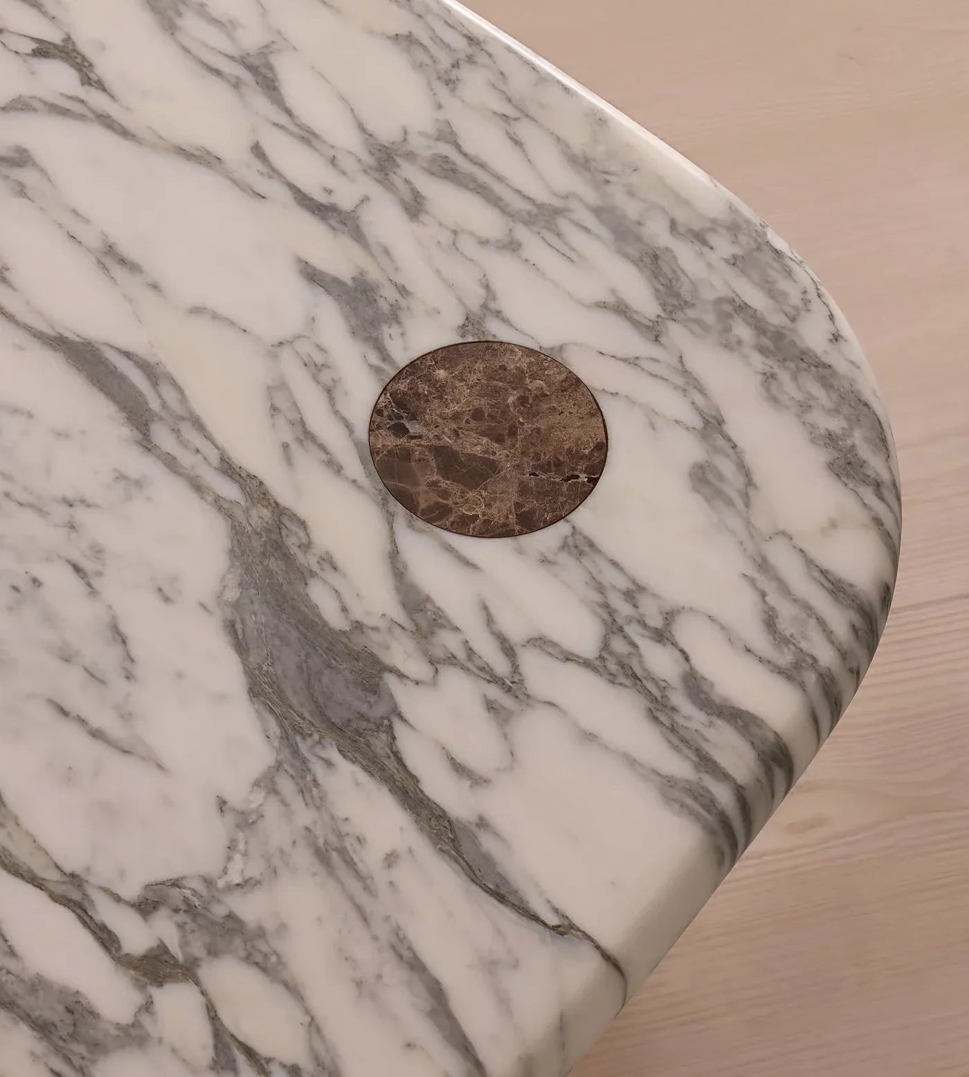 Luxury Italian Minimalist Marble Coffee Table for Modern Living Rooms