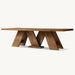 Customizable Luxury Solid Wood Dining Table for Hotels, Villas, Restaurants