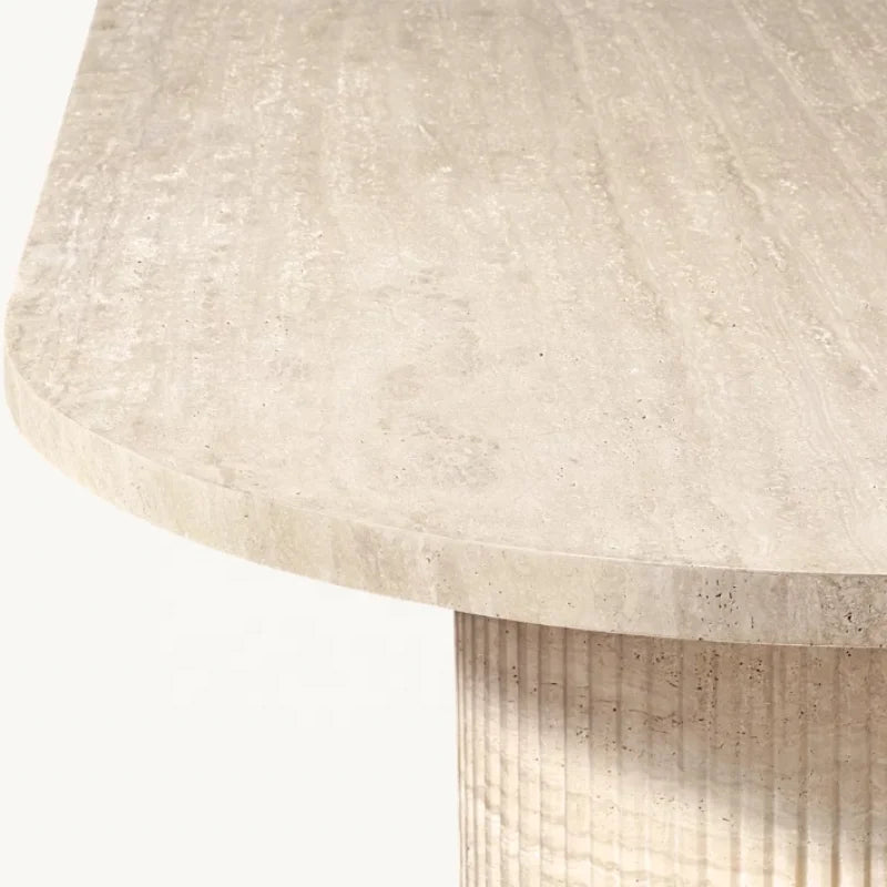 Luxury American Natural Stone Dining Table - Customizable for Villas, Clubs
