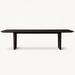 Elegant American Solid Wood Extendable Dining Table for Modern Homes