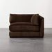 Modern Velvet Corner Sofa Chair - Luxury Living Room Seating Set